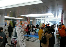 粗皮削り現地実証試験の様子